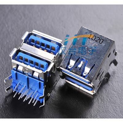 HT-USB A 3.0 ˫��90��DIPĸ��