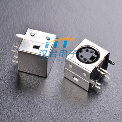 HT-MINI DIN 4P 90��DIP ĸ��