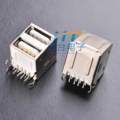 HT-USB A ˫��90��DIPȫ��ĸ��